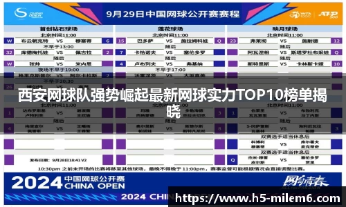 西安网球队强势崛起最新网球实力TOP10榜单揭晓